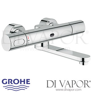 Grohe Eurosmart Cosmopolitan E Electric Infra-Red Wall Basin Mixer - 2010 to 2015 - Spare Parts 36333000 GEN1